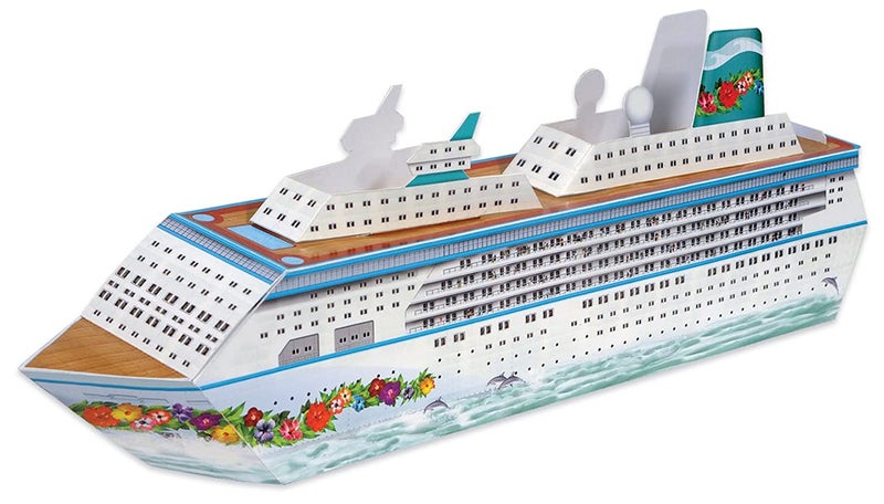 Beistle 3-D Cruise Ship Centerpiece - Image 1